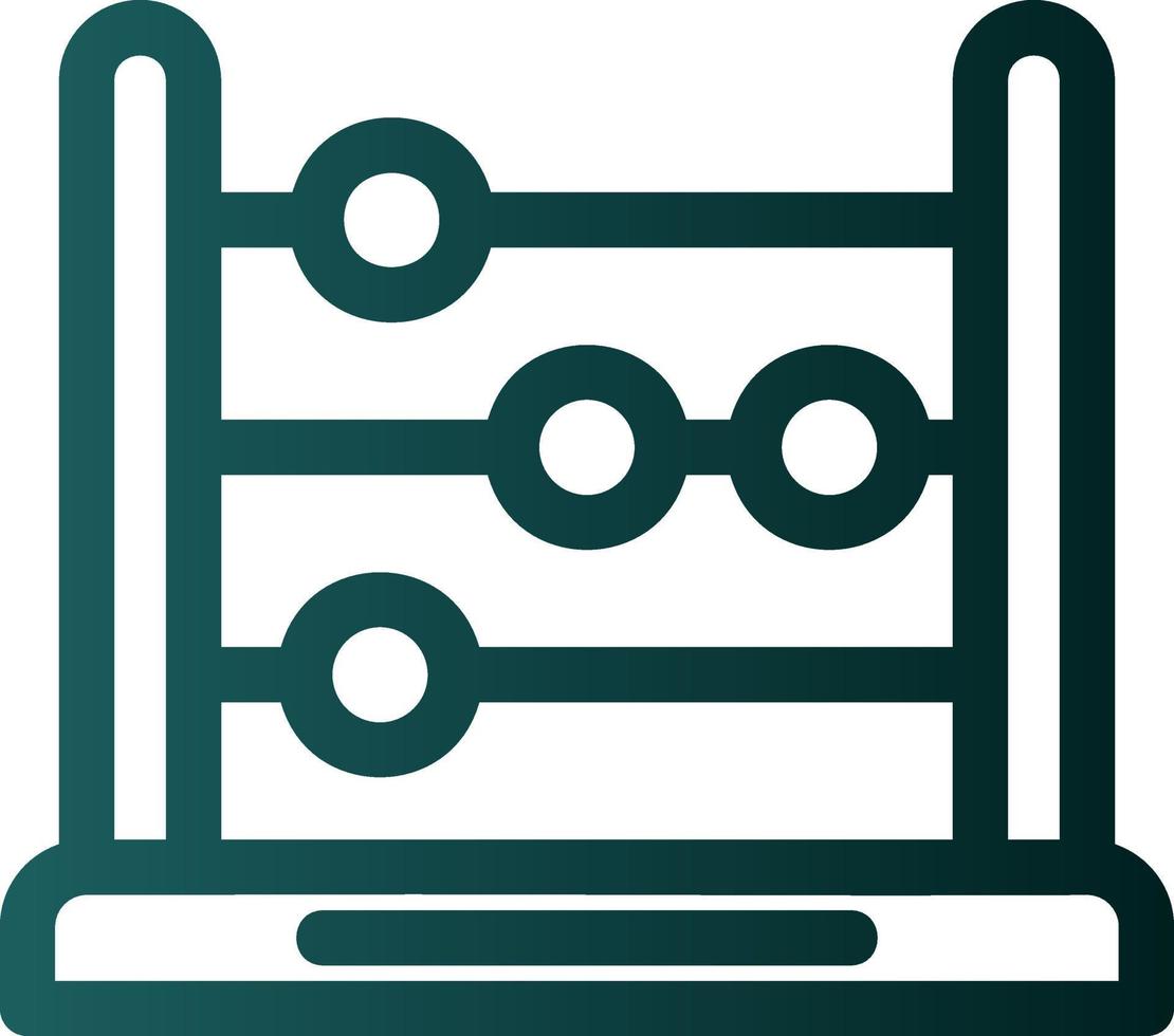 Abacus Vector Icon Design