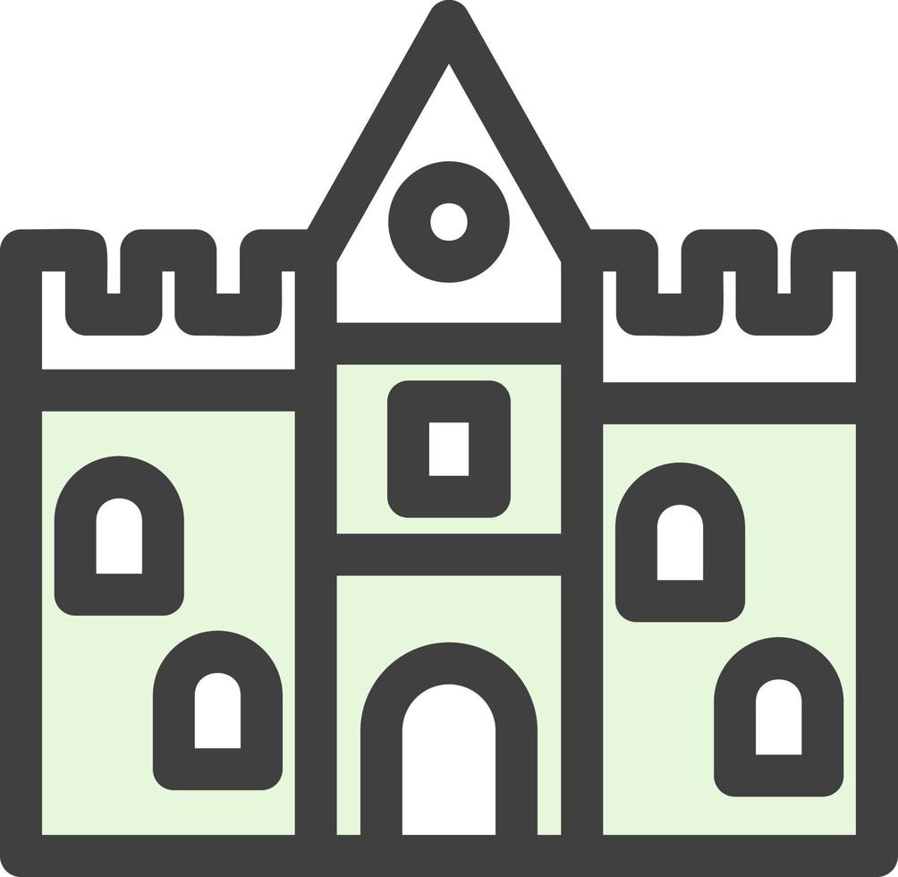 Castle Vector Icon Design