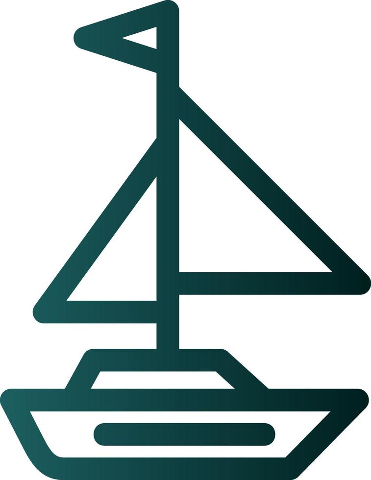 Boat Vector Icon Design