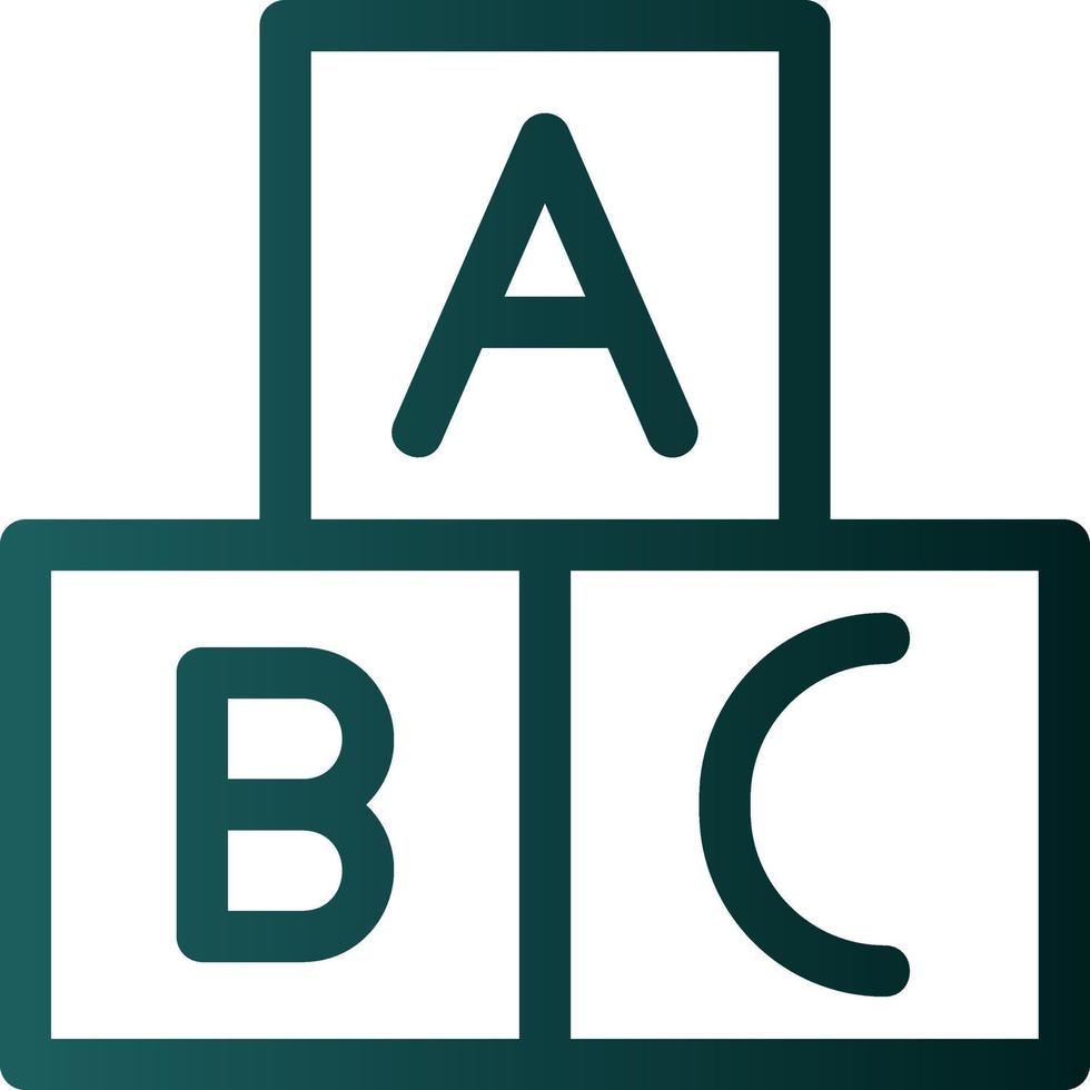 Blocks Vector Icon Design