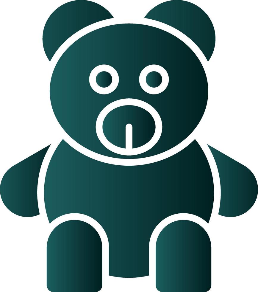 Teddy Vector Icon Design