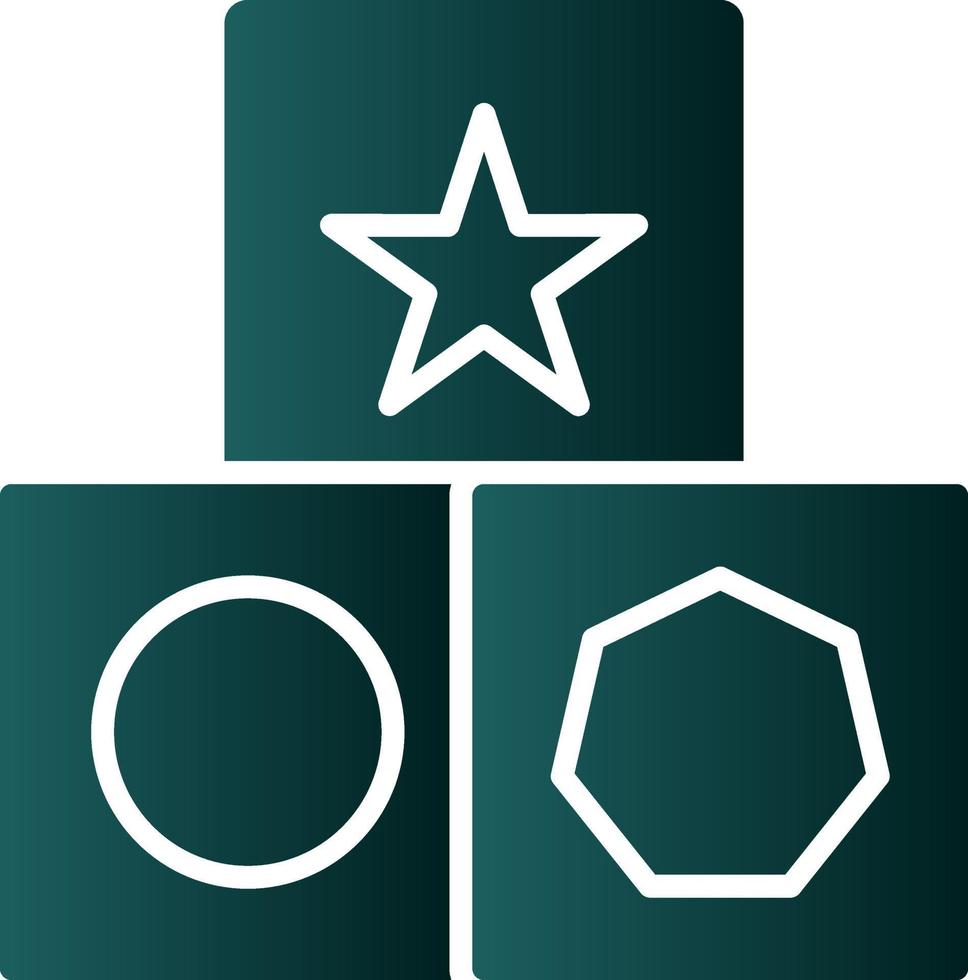 Blocks Vector Icon Design