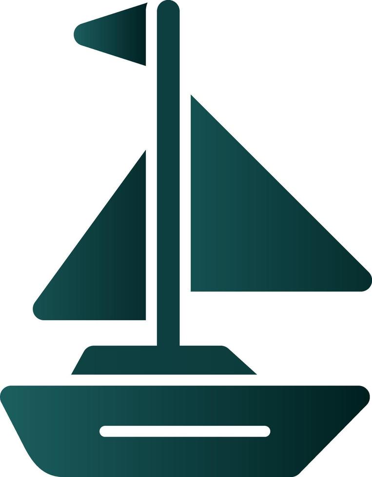 diseño de icono de vector de barco