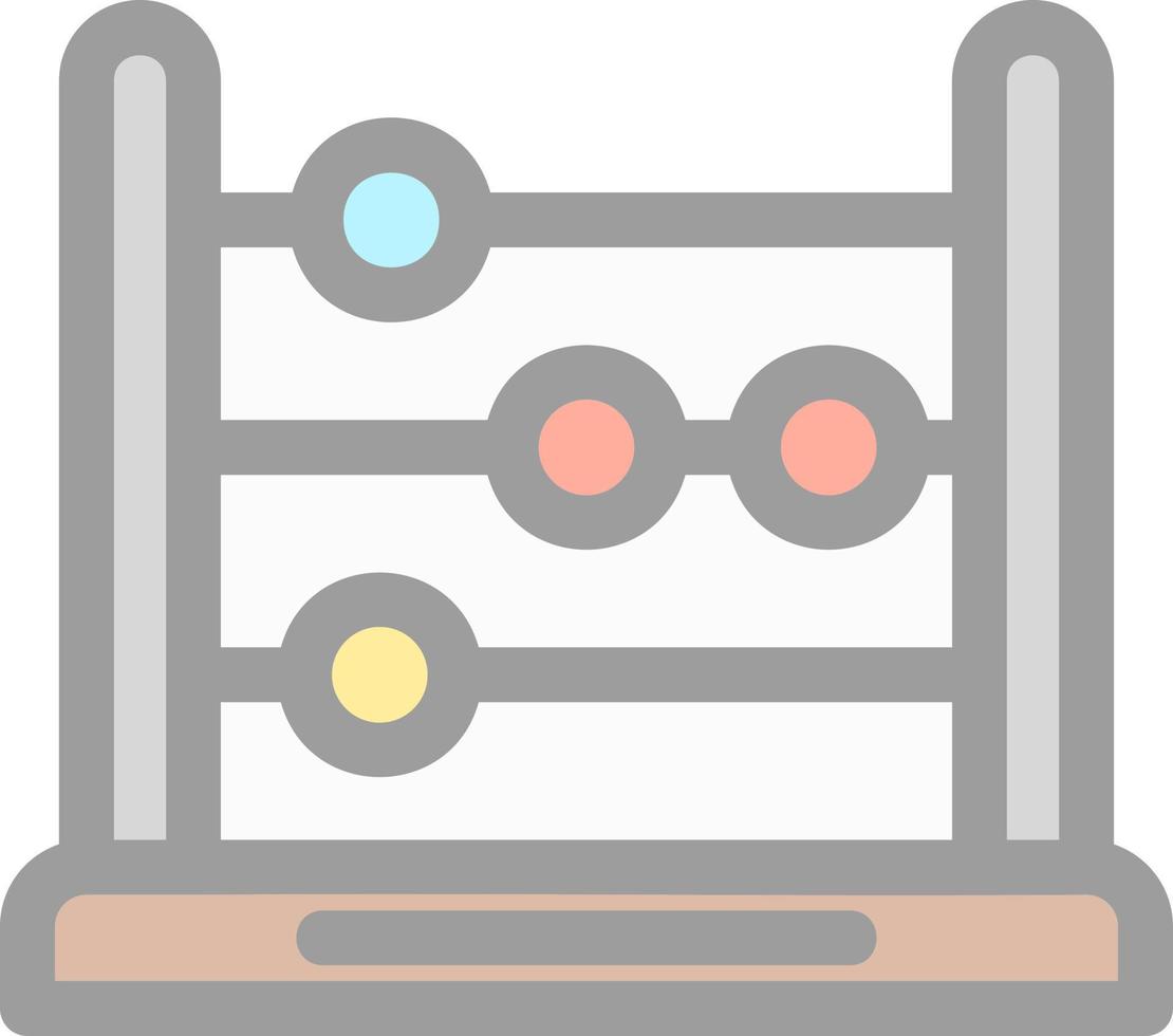 Abacus Vector Icon Design