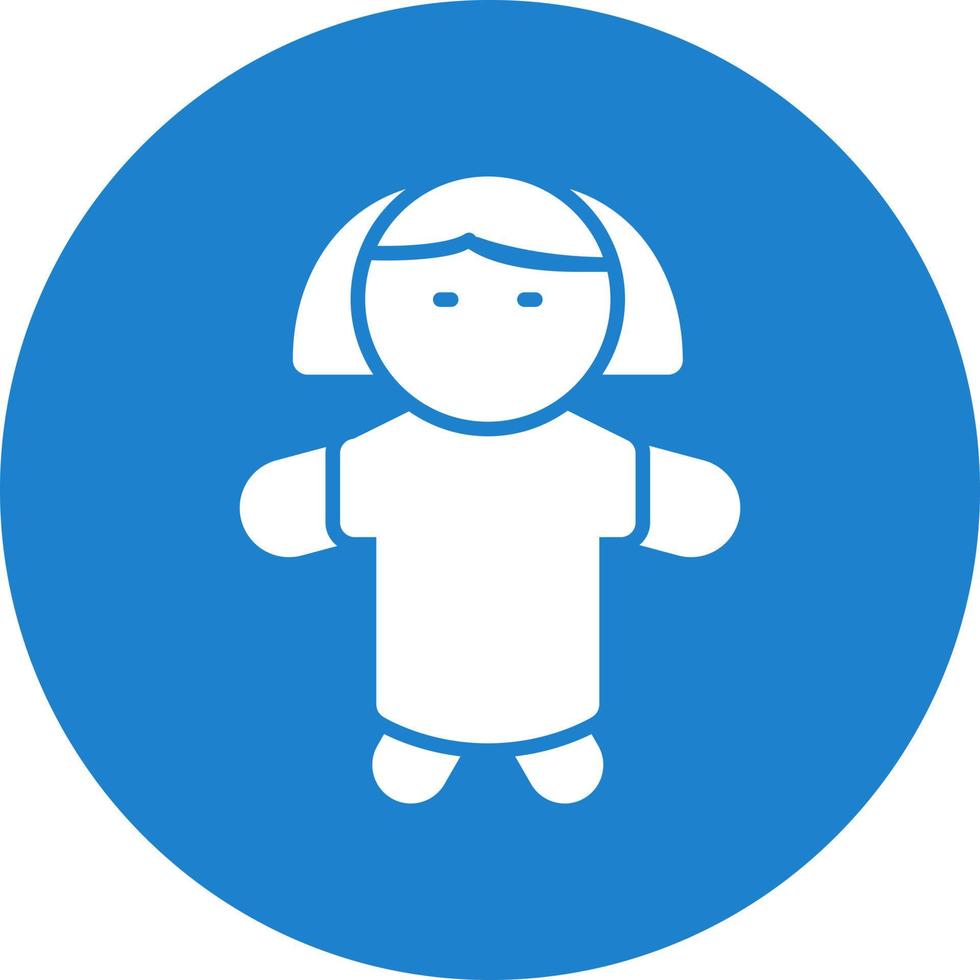 Doll Vector Icon Design