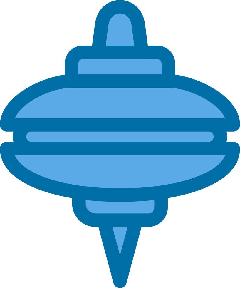 Spinning Top Vector Icon Design