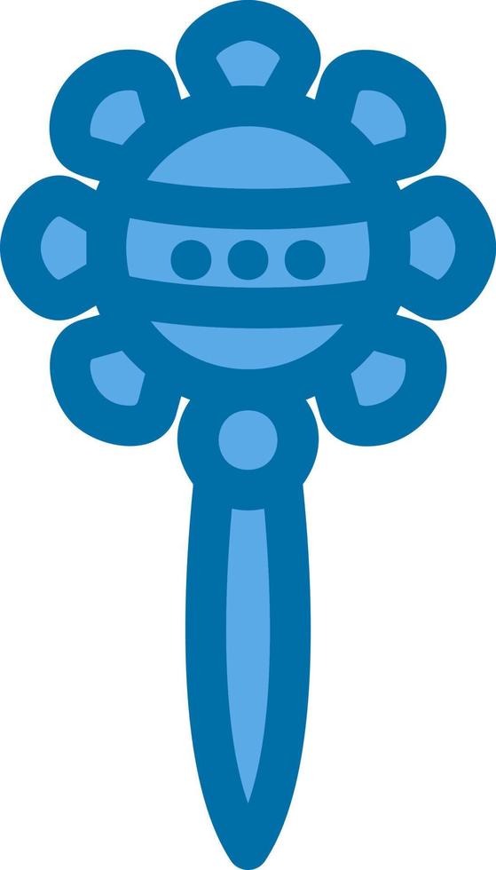 Rattle Vector Icon Design