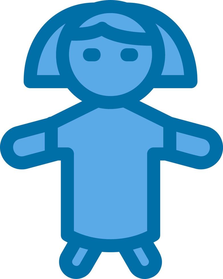 Doll Vector Icon Design