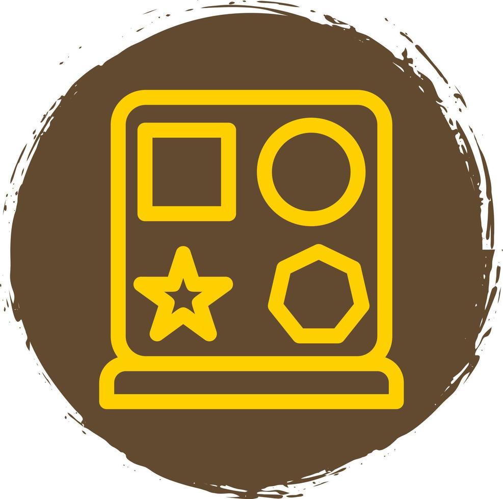 Shape Toy Vector Icon Design