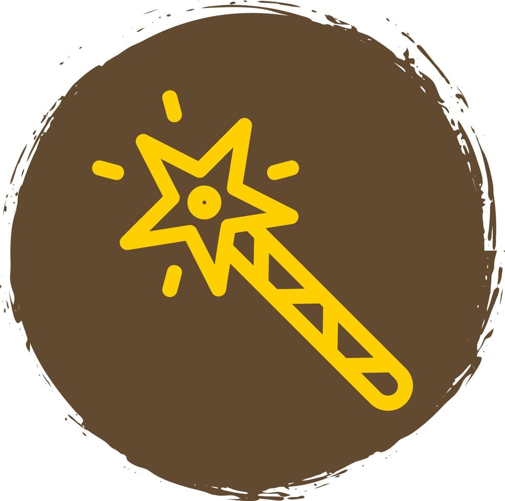 Magic Wand Vector Icon Design