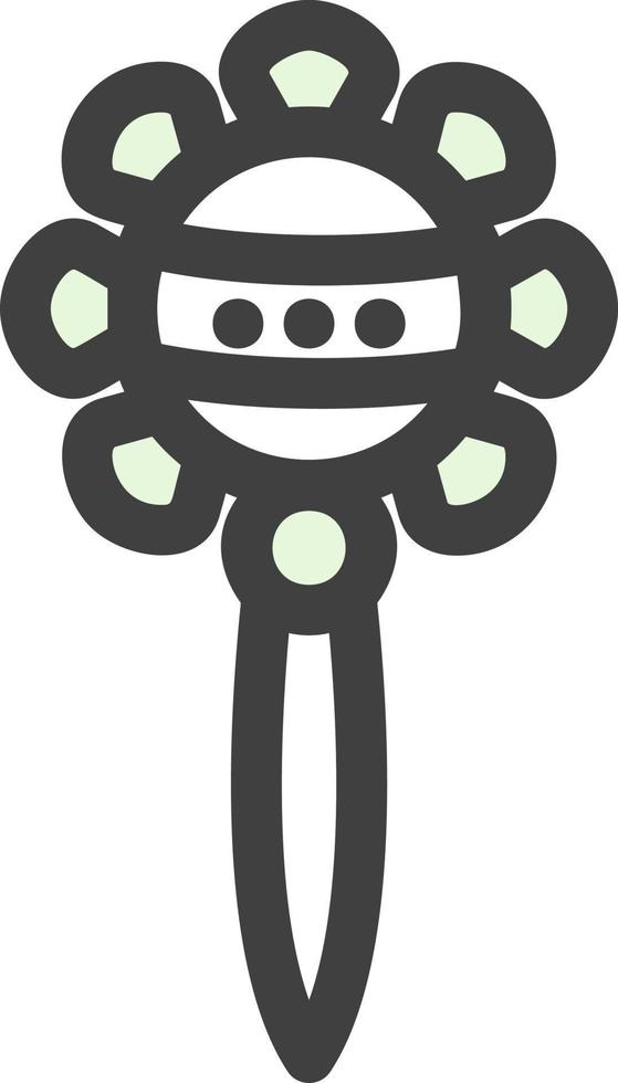 Rattle Vector Icon Design