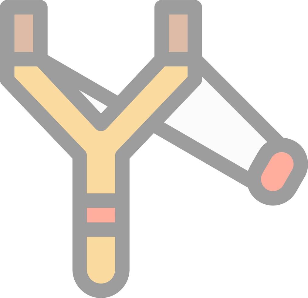 Slingshot Vector Icon Design