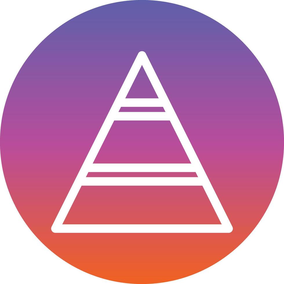 Pyramid Vector Icon Design