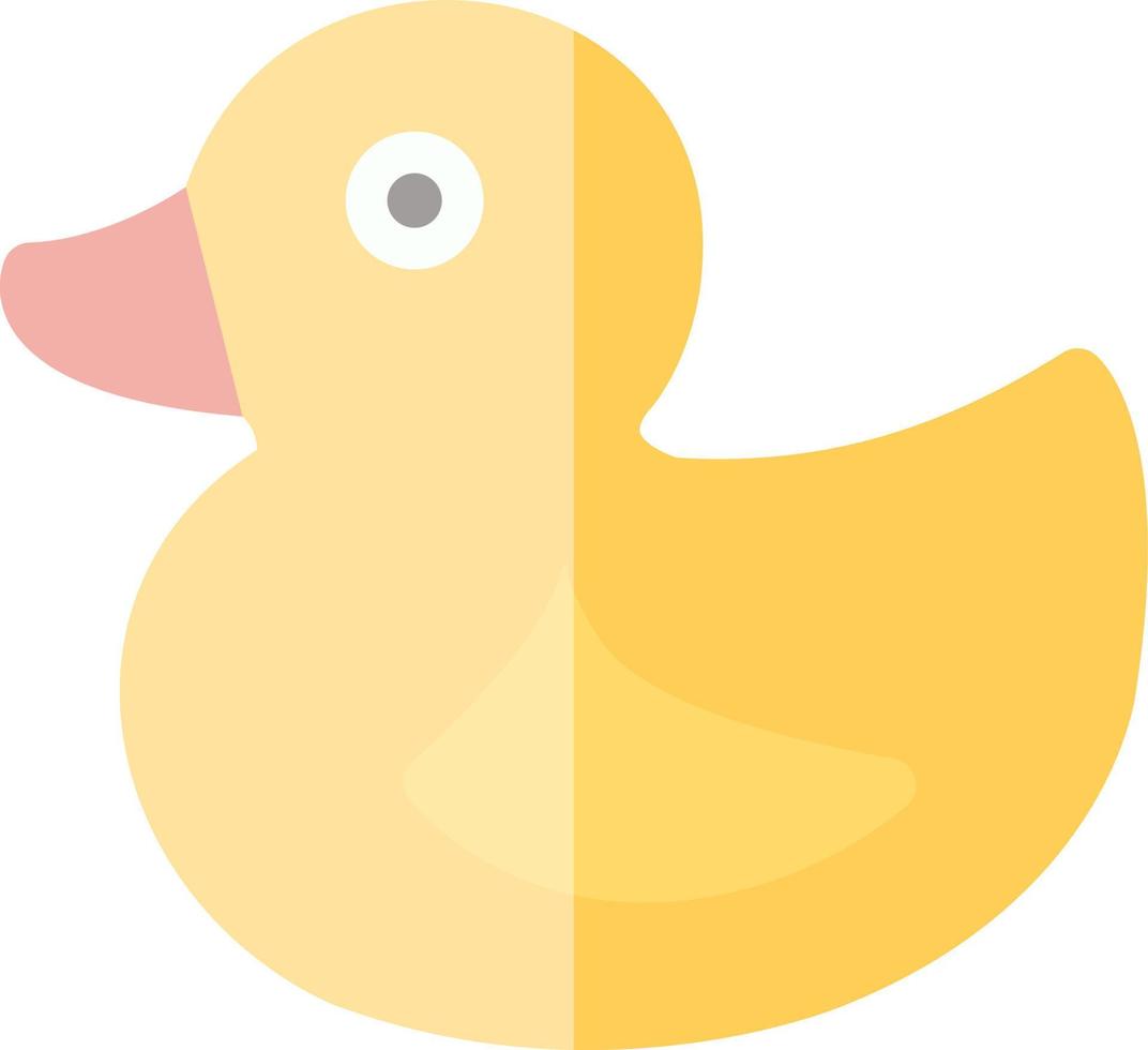 Rubber Duck Vector Icon Design