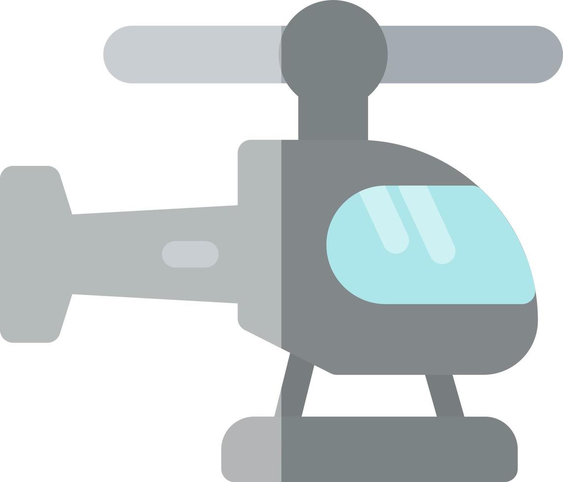 Helicopter Vector Icon Design