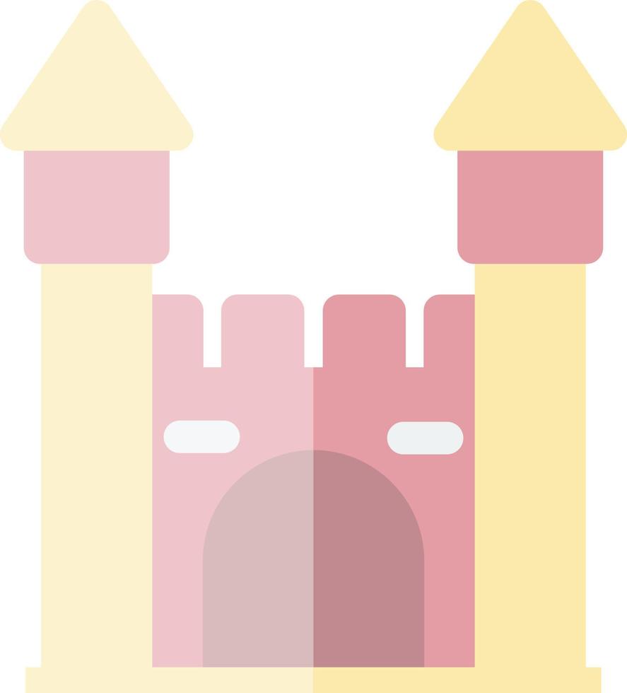Bouncy Castle Vector Icon Design