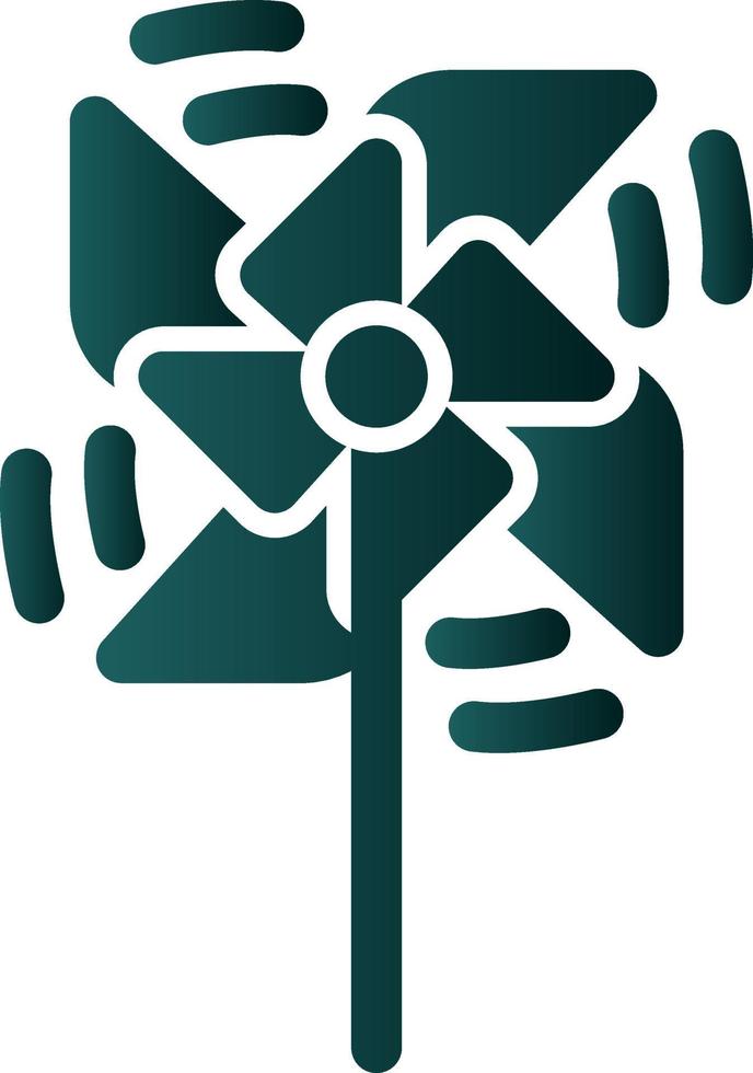Pinwheel Vector Icon Design