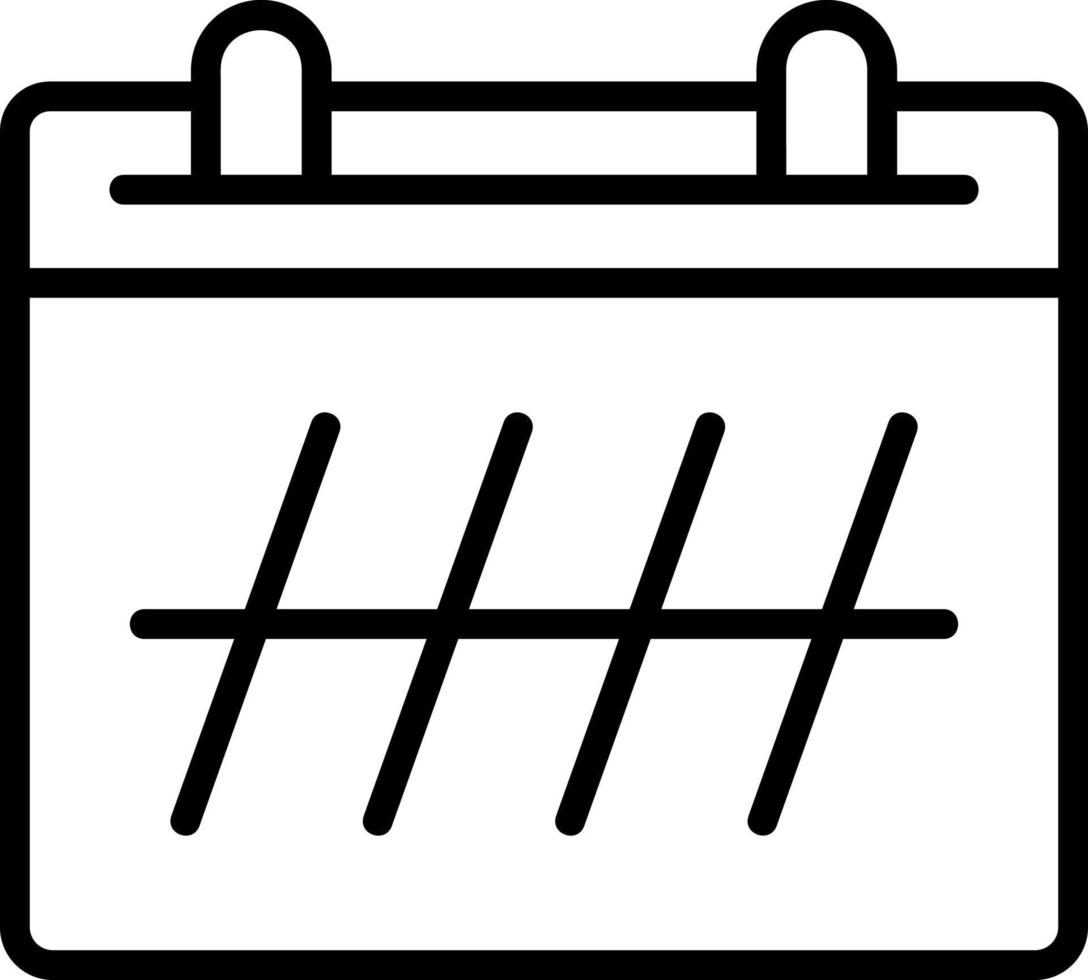 Calendar Vector Icon Design