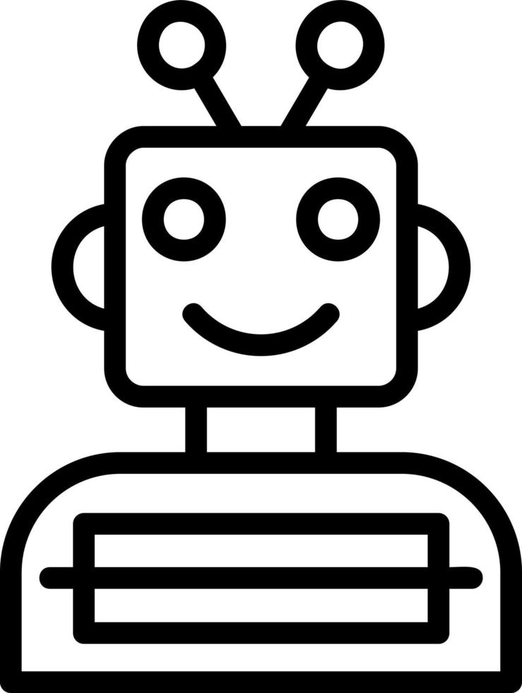 Robotics Engineering Vector Icon Design