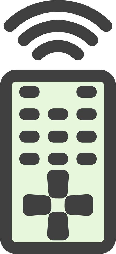 Remote Control Vector Icon Design