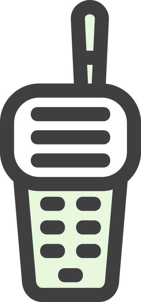 Walkie Talkie Vector Icon Design