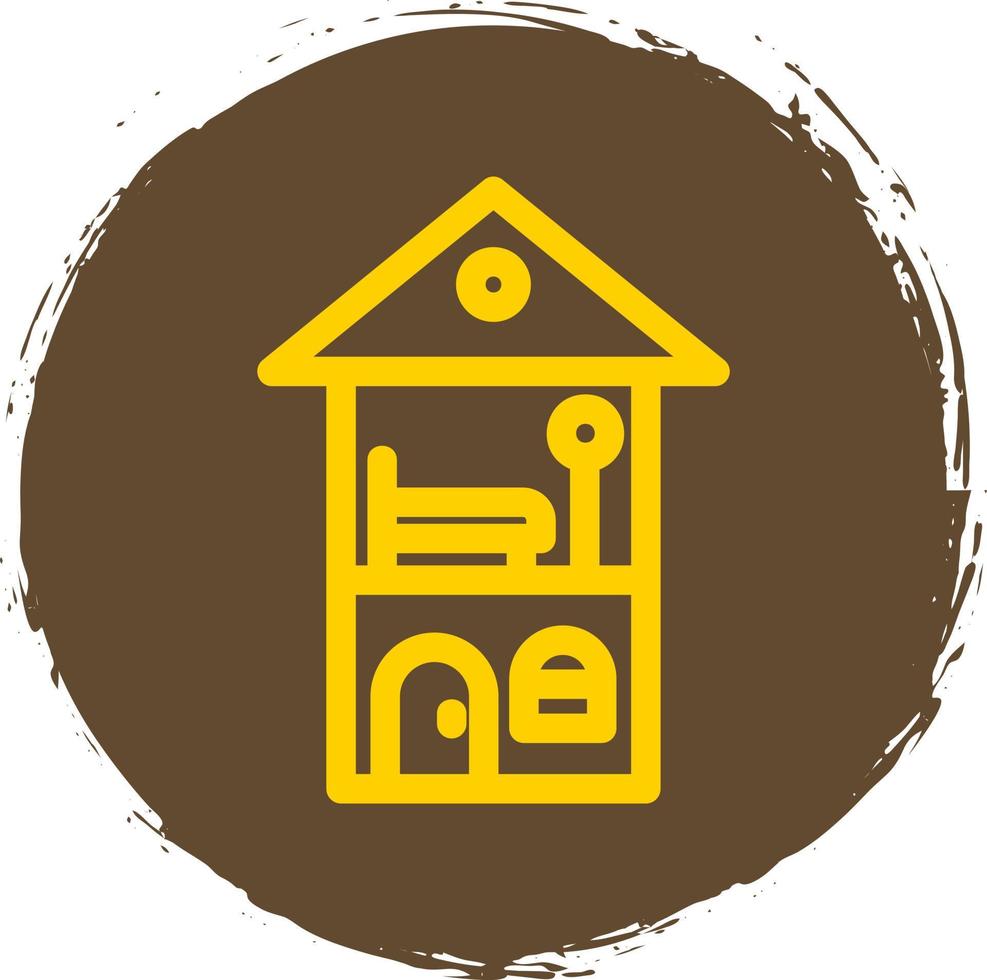 Dolls House Vector Icon Design