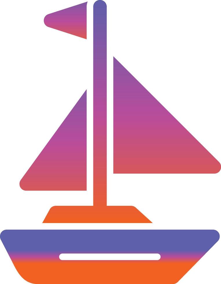 Boat Vector Icon Design