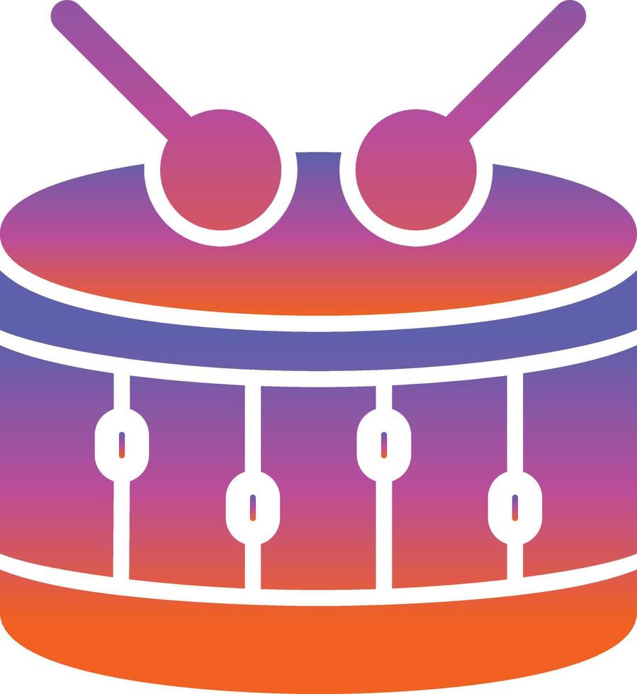 Drum Vector Icon Design