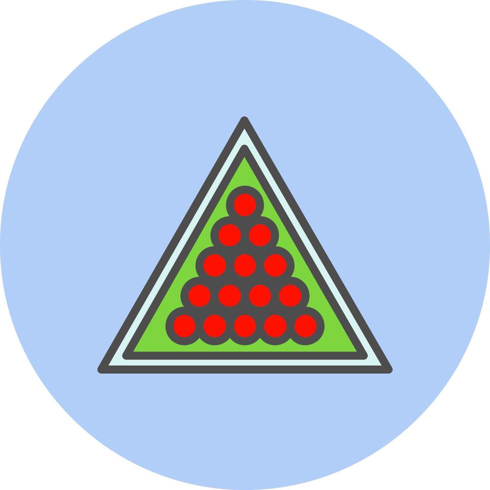 Snooker Vector Icon