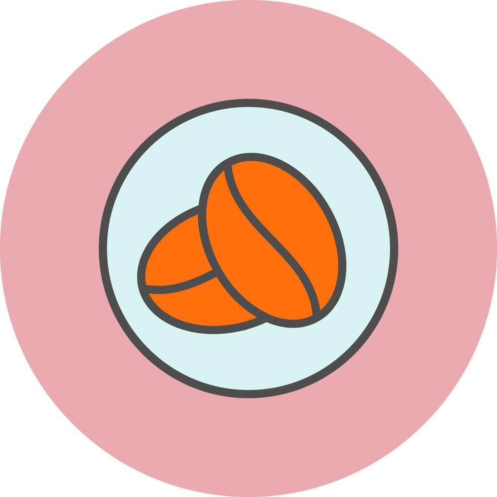 Coffee Beans Vector Icon