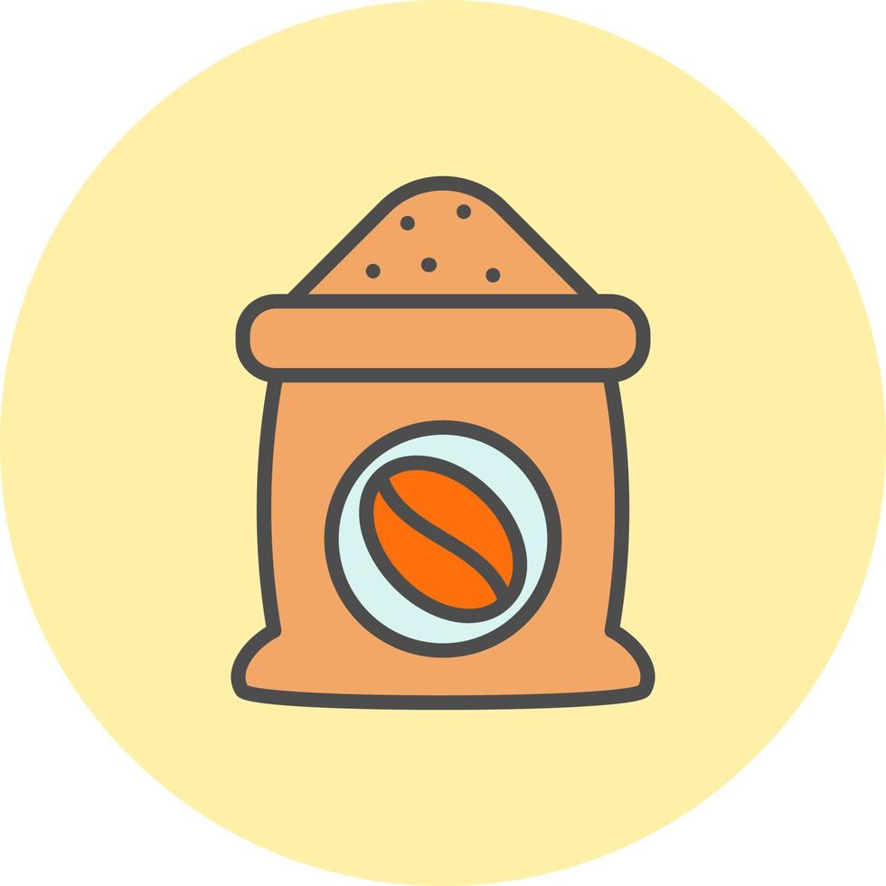 Coffee Bag Vector Icon