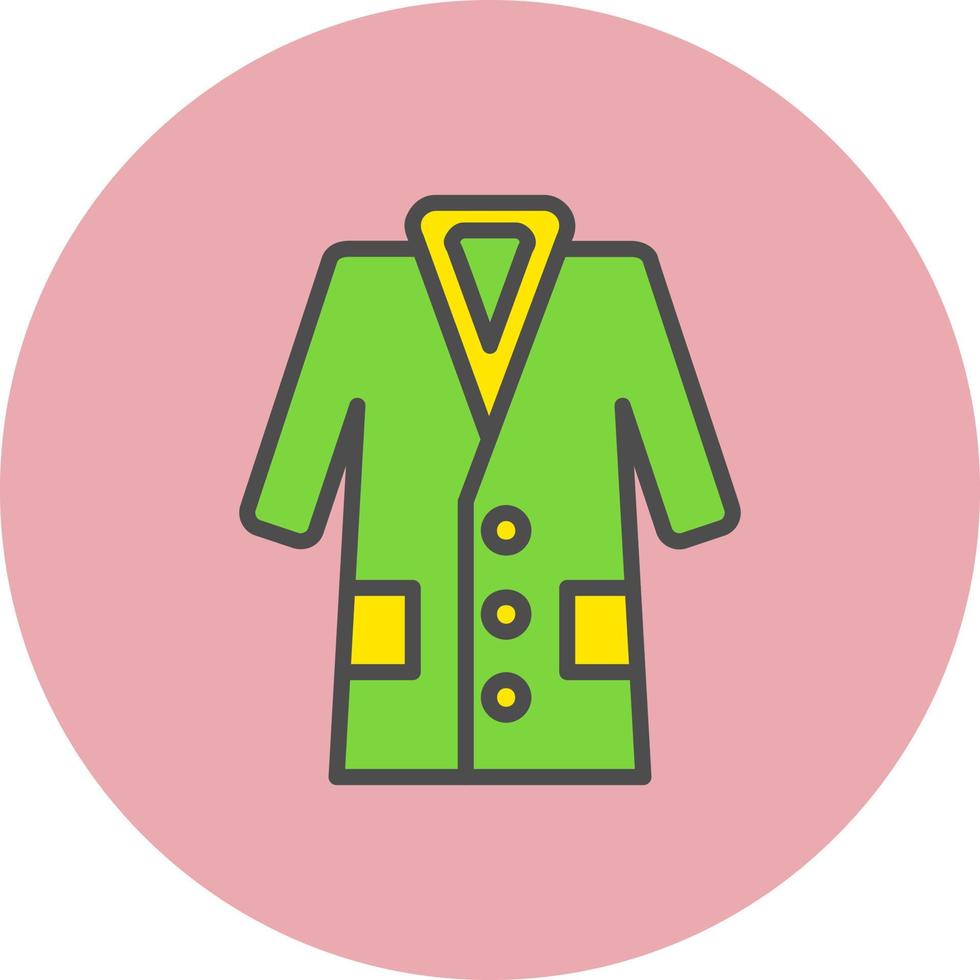 Coat Vector Icon