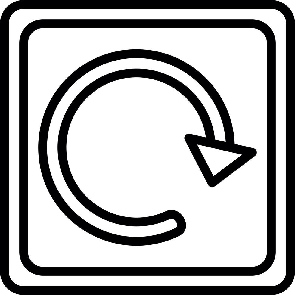 Reload Vector Icon Design
