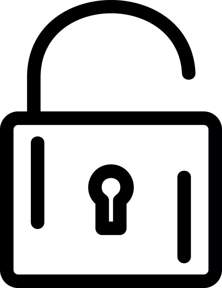 Unlock Vector Icon Design
