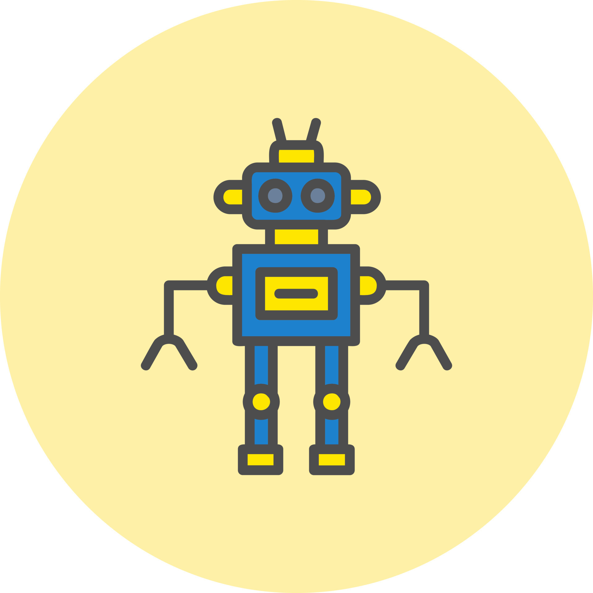 icono de vector de robot 16491316 Vector en Vecteezy