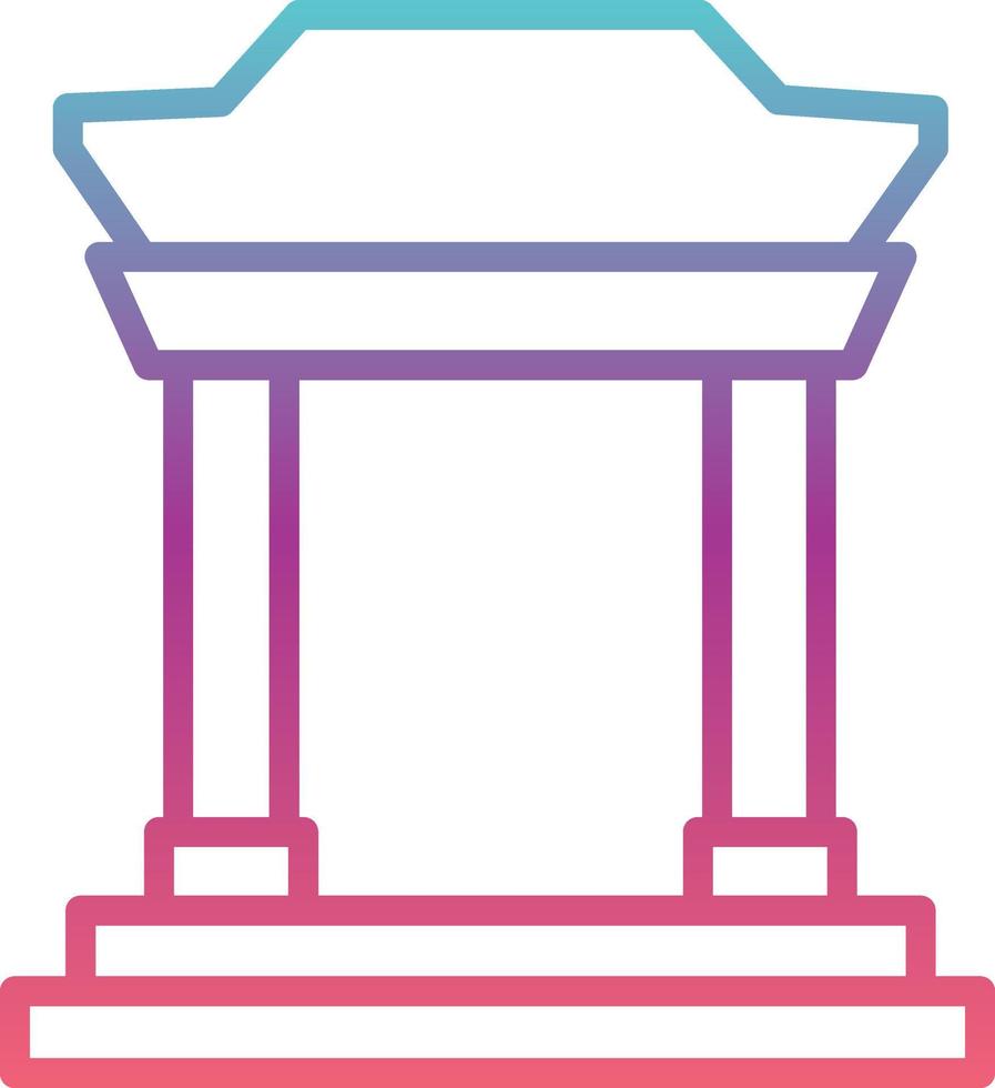 Chinatown Vector Icon