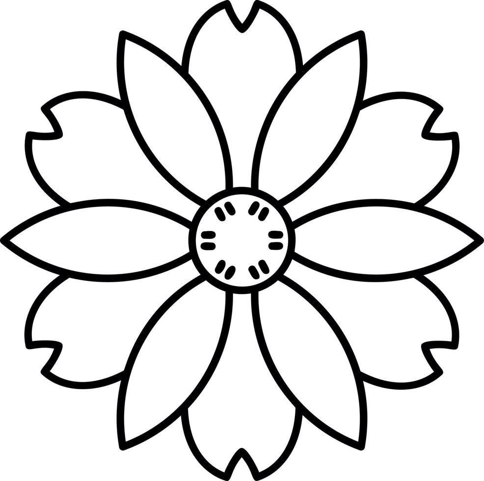 Chamomile Vector Icon Design