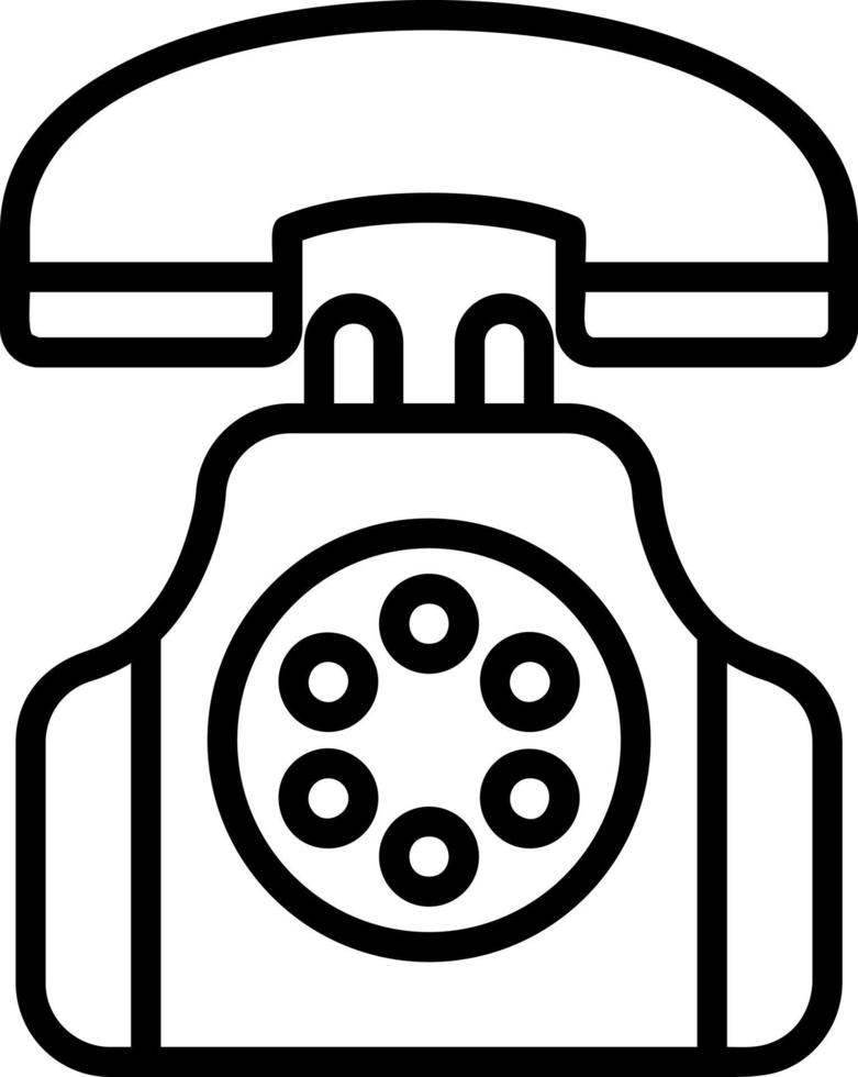 Telephone Vector Icon Design