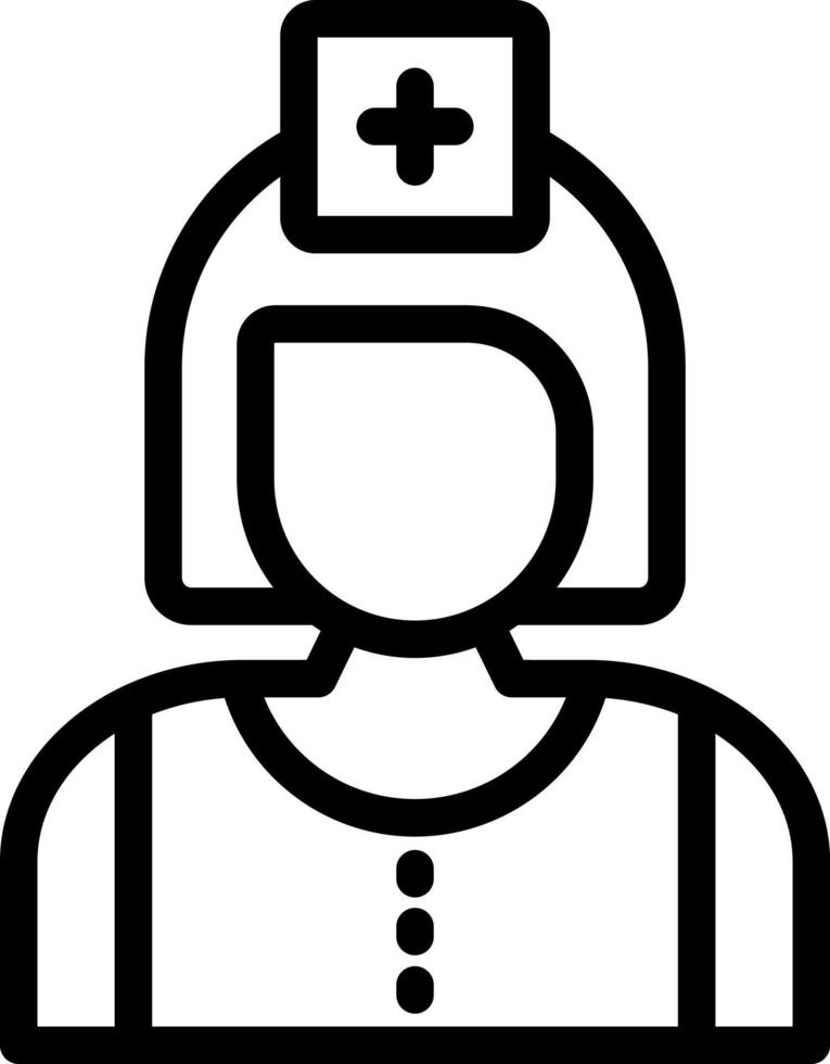 Nurse Vector Icon Design