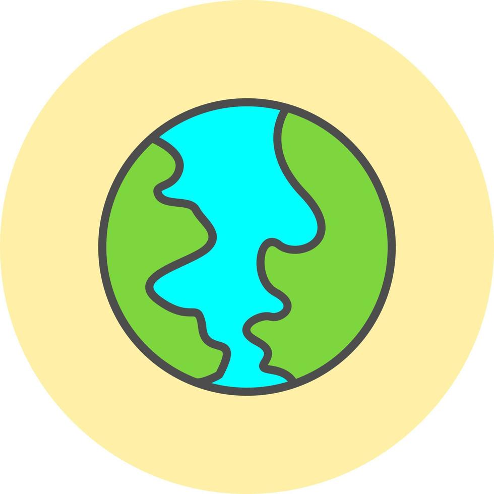 Earth Vector Icon