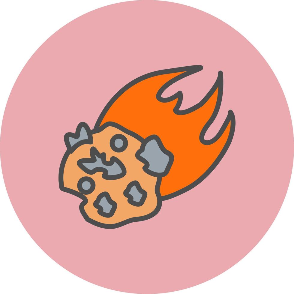 Meteorite Vector Icon