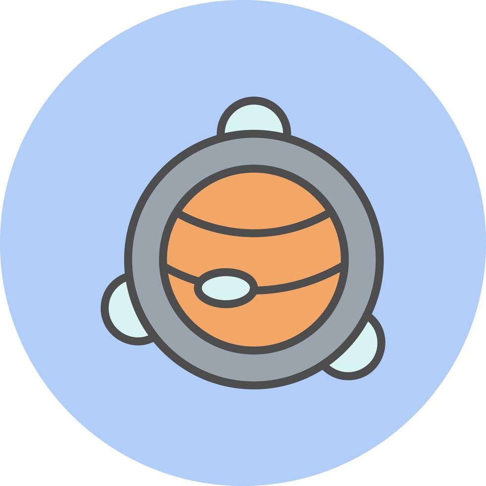 Saturn Vector Icon