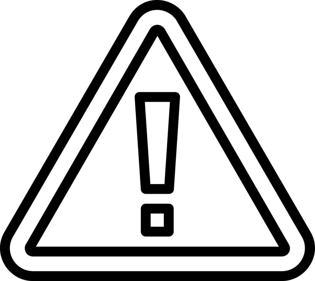 Caution Vector Icon Design