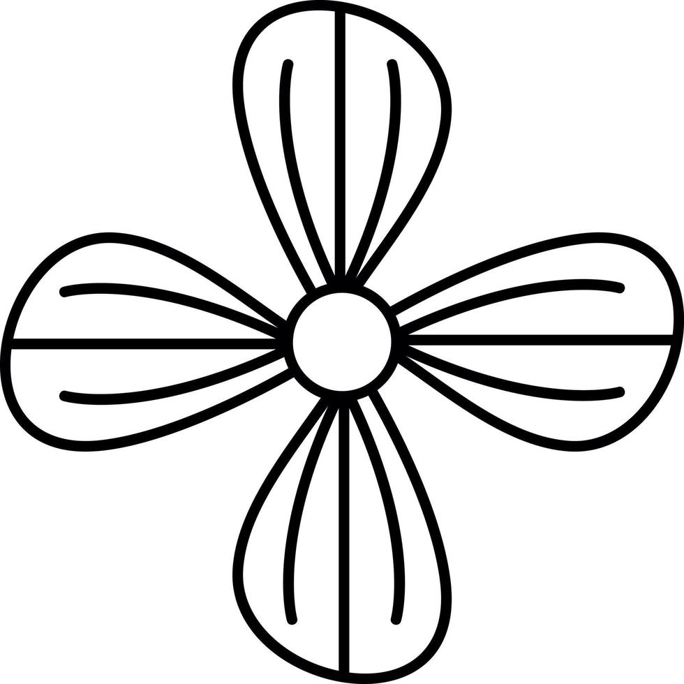 Geranium Vector Icon Design