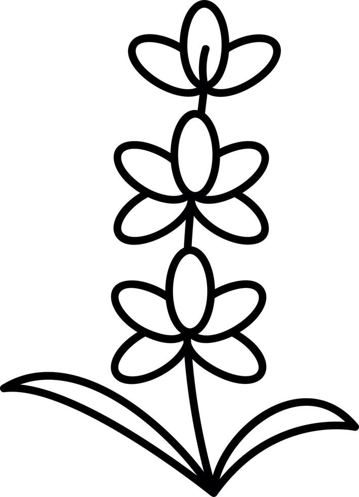 Lavender Vector Icon Design