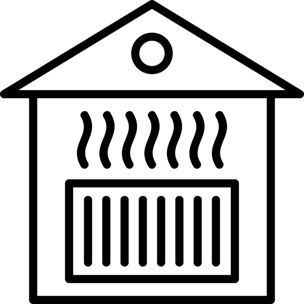 Heating Vector Icon Design