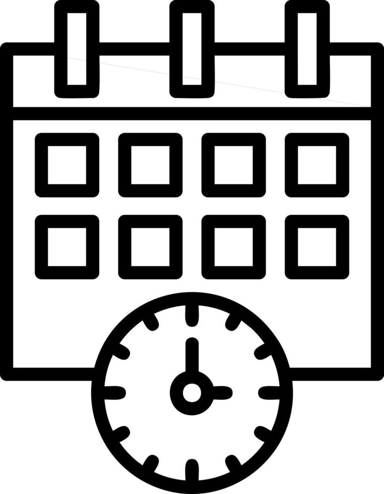 Schedule Vector Icon Design