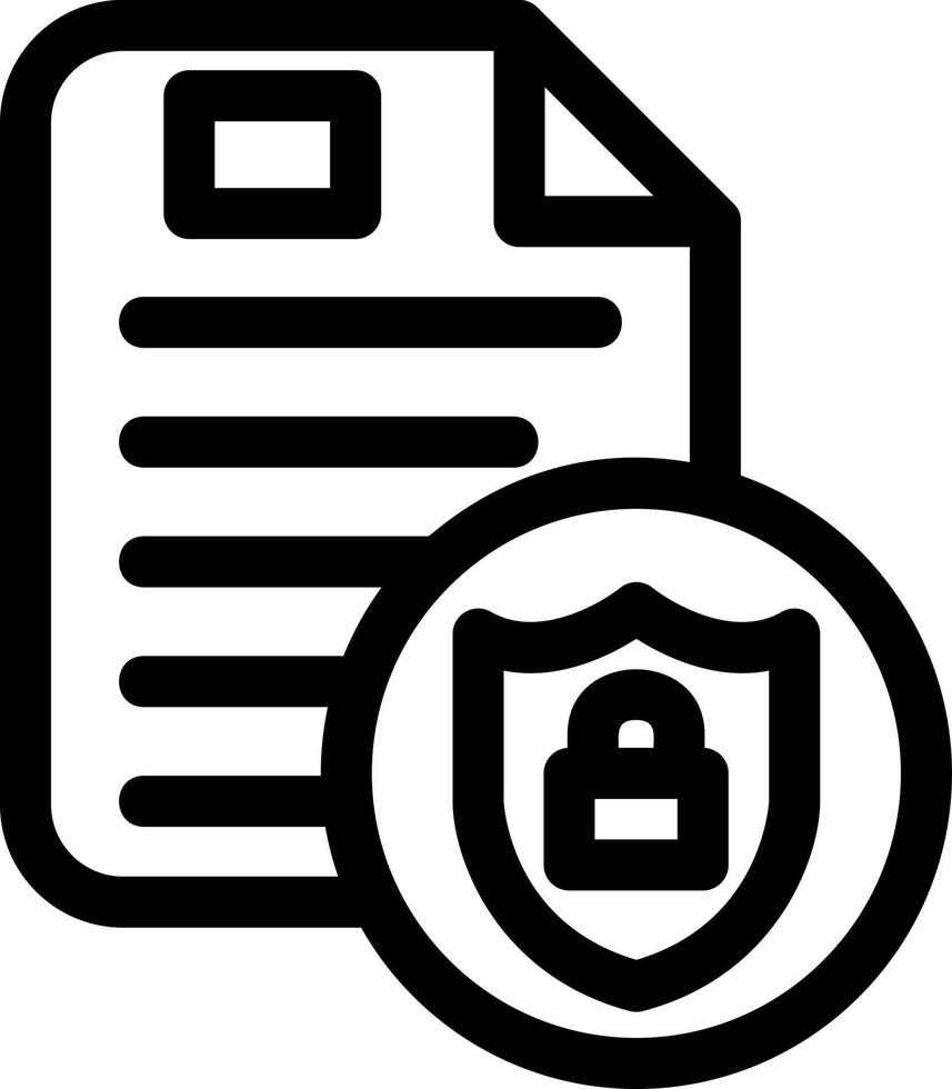 Privacy Policy Vector Icon Design