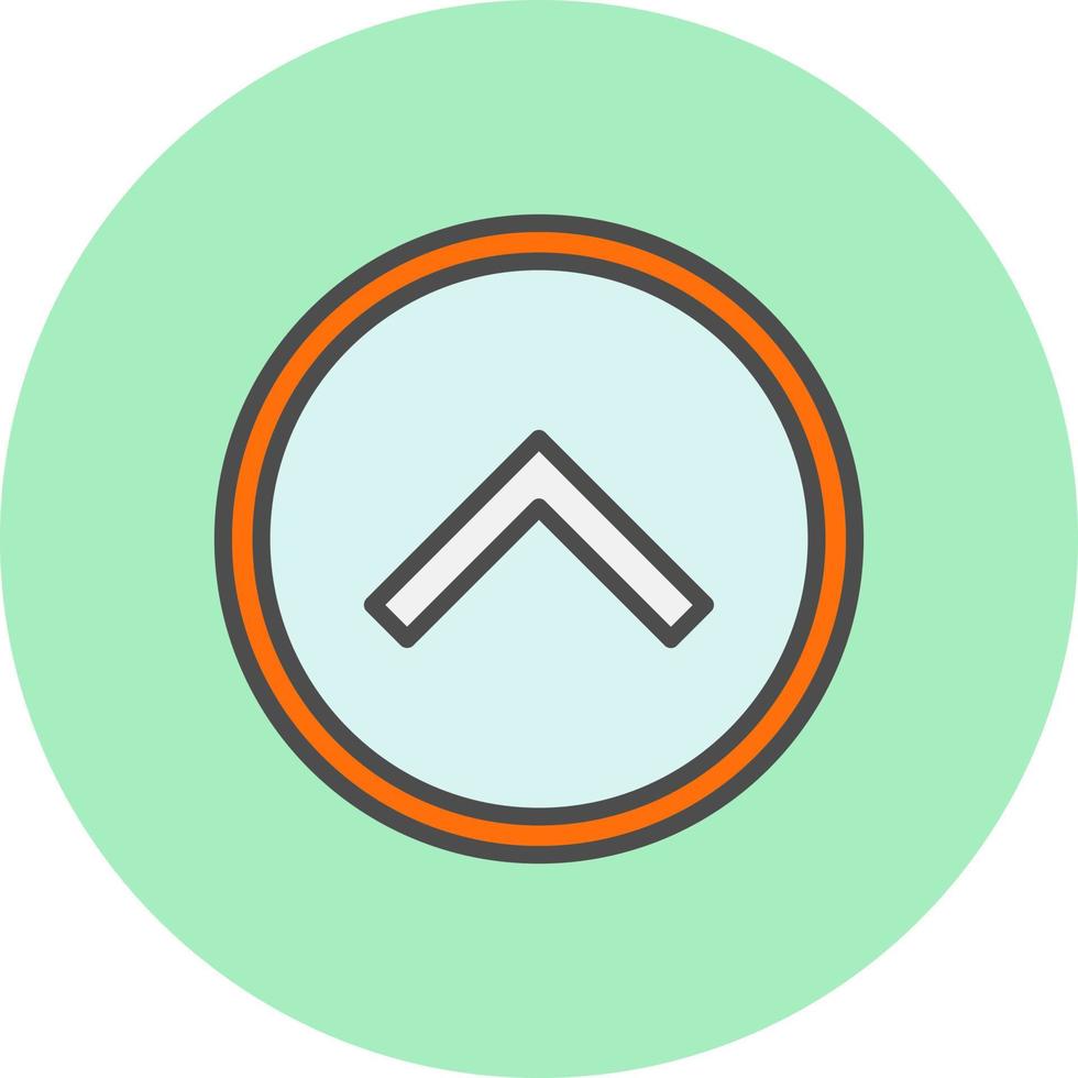 Up Arrow Vector Icon
