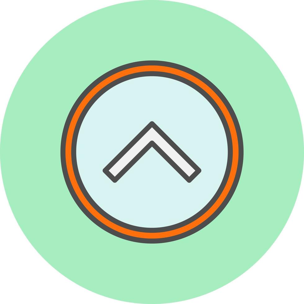 Up Arrow Vector Icon